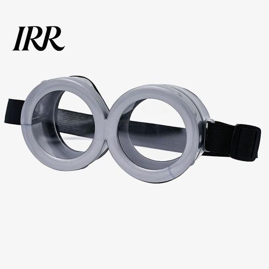 Retro Goggles Costume 3Pcs Halloween Accessories, Yellow Knitted Hat Steampunk Black Cosplay Gloves Adults Party Set for Men Women Immersive Effects