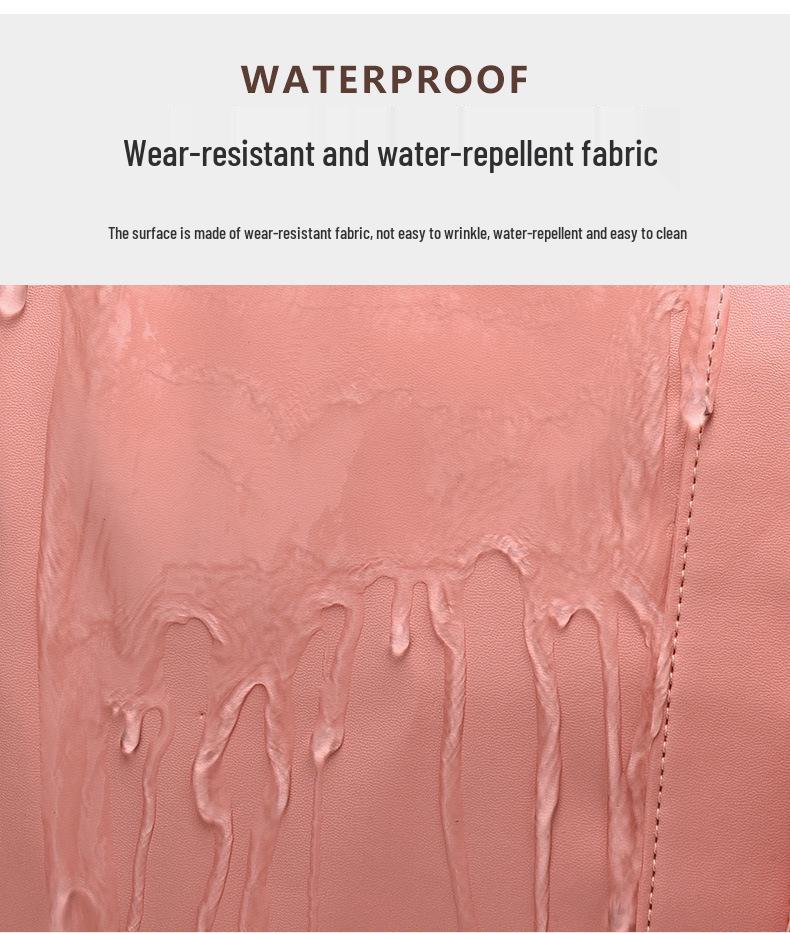 Multifunctional Travel Handbag: Large Folding Overnight & Trolley Suit Bag for Women