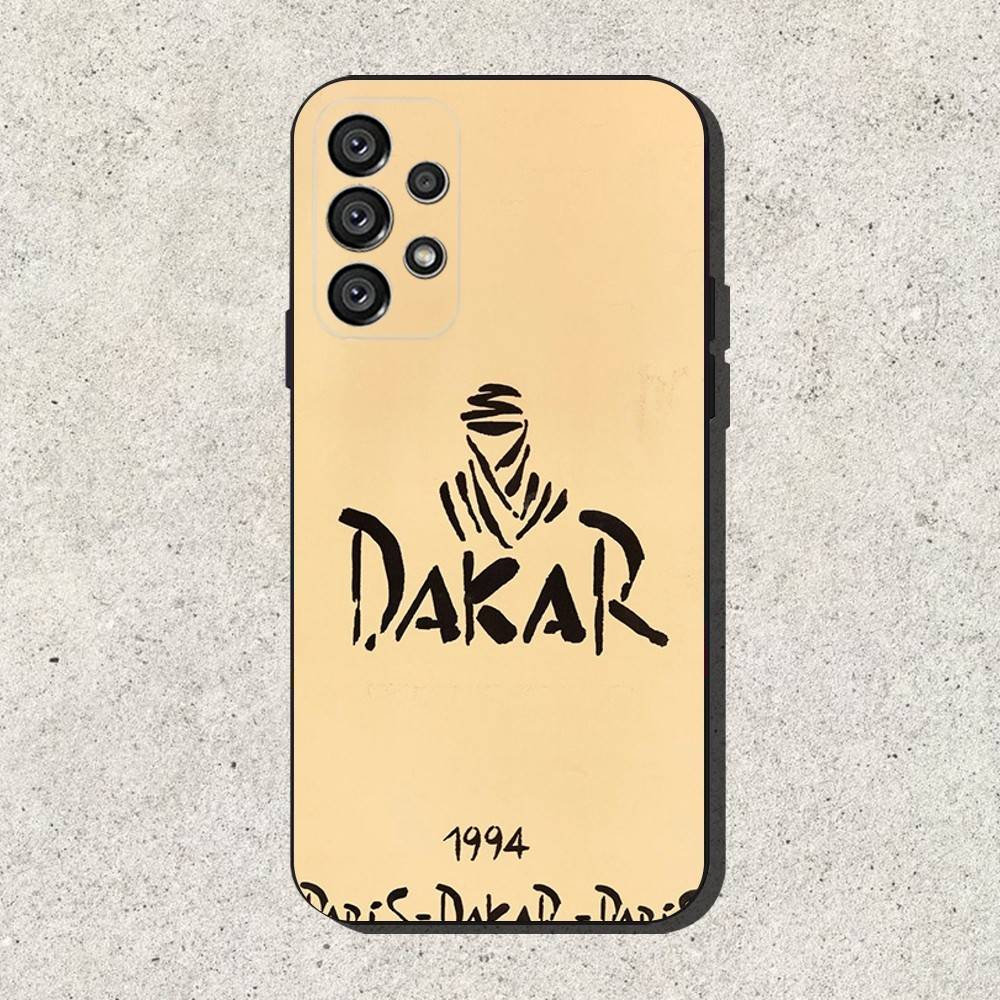 Rally D-Dakar Logo Phone Case For Samsung S25,S24,S21,S22,S23,S30,Ultra,S20,Plus,Fe,Lite,Note,10,9,5G Black Cover