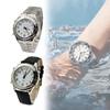 Friendly Analog Blind Elderly Report Time Watch Quartz Stainless Steel Supplies