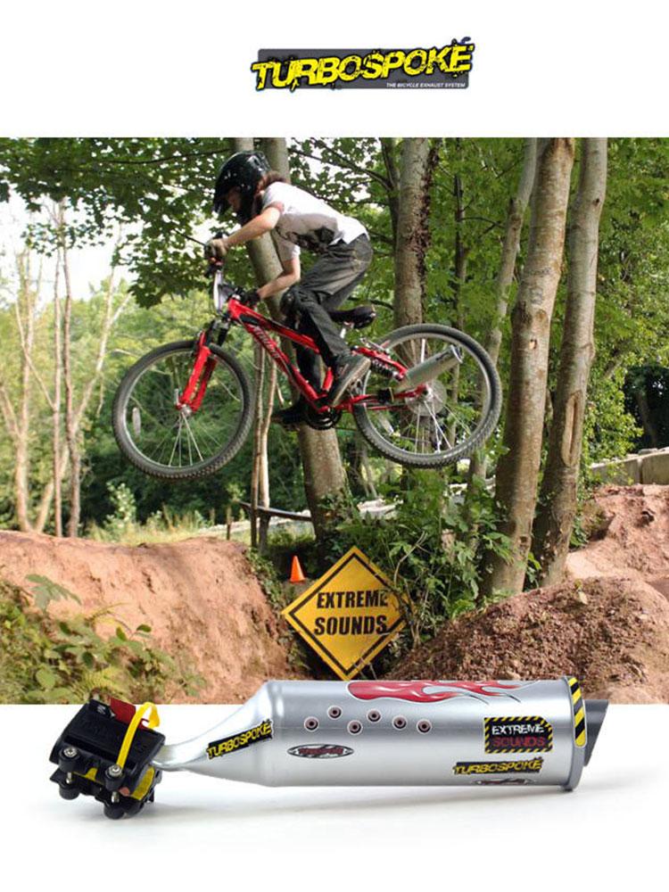Exhaust Pipe Sound Wild Motorcycle Effects Cycling Tools For BMX Mountain Bike Accessories Bike Tools Turbine Motorcycle