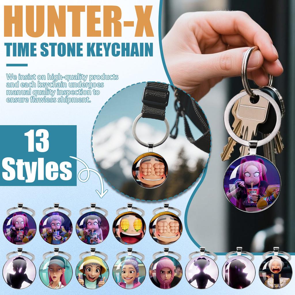 Limited EditionTimeGem Keychain ——Magic Seal × Battle-Damaged Aesthetics, Unlock The Hunting Legend With A Dimensional Key!