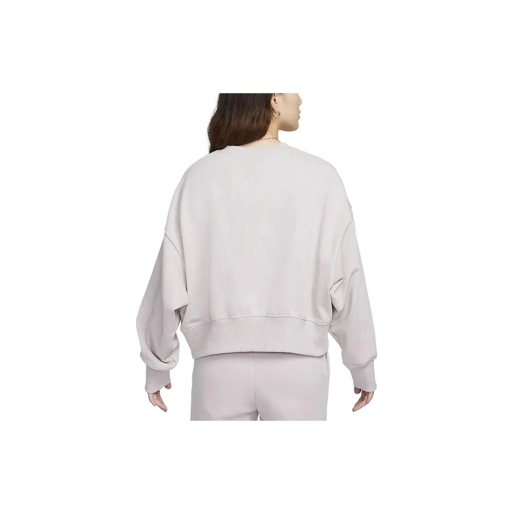 Nike Sportswear Phoenix Fleece Sweatshirt Women's Gray Purple (Unisex) Sweatshirts FZ6810 019