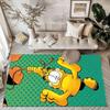 Garfield Breaking Through Square rugs are a great choice for living rooms, bedrooms, home décor, and as gifts