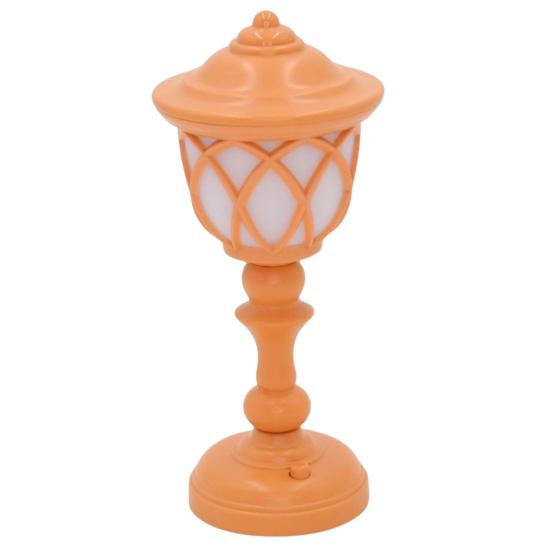 Luz Nocturna Retro Estilo Alto Brillo Base Estable Alimentada por Batería Iluminación No Deslumbrante Metal Inalámbrica LED Mesita de Noche