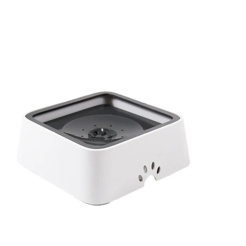 Floating Dog Bowl Anti Spill Non Wet Mouth Pet Water Bowl Anti Tip Cat Drinking Bowl with Splash Proof Design  Dog Accessories