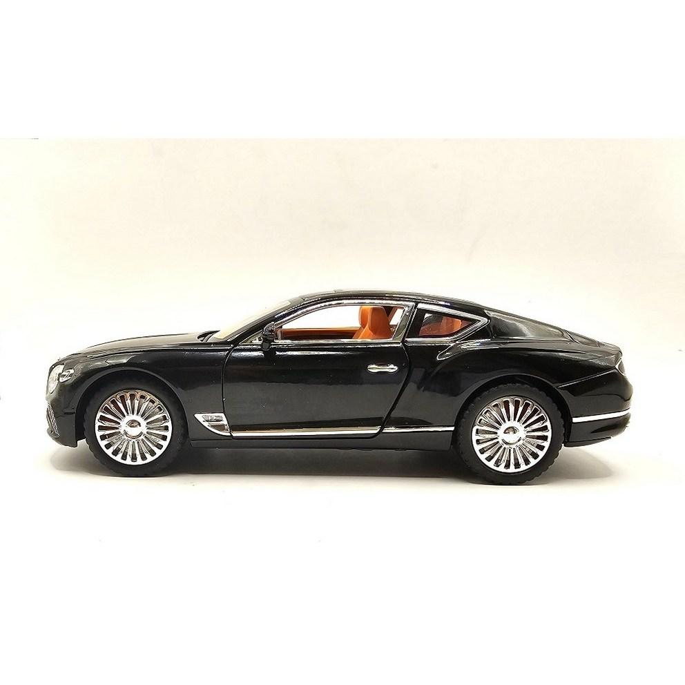 Bentley Continental Coupe 1:24 Die-Cast Model Car, Black