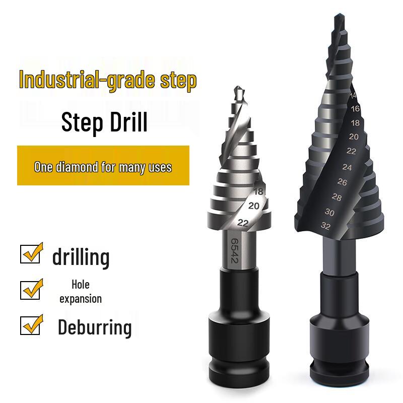 Haishidike Universal Step Drill Bit