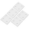 5Pcs 4‑Hole Vertical Connecting Plate for Aluminium Extrusion Profile Joining Board2040