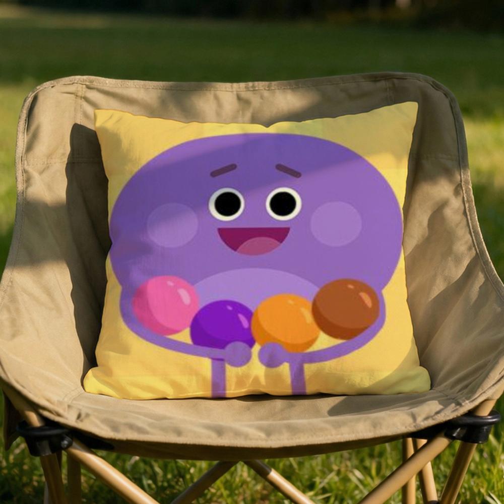 

THE Bumble Nums Humble Cushion Cover Soft Reversible Durable Pillow Cover MultiScene Use for Home Car Daily Comfort 30x30cm