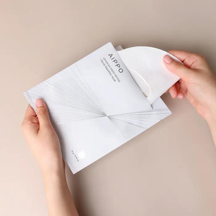 Advanced White Peptide Cream Wrapping Mask 10 Sheets