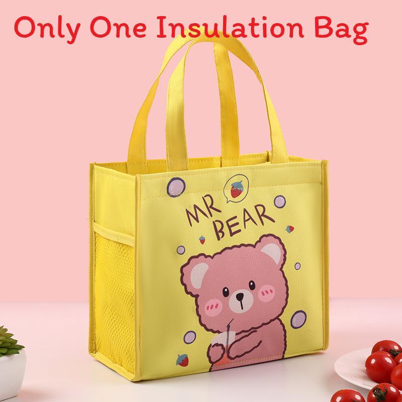 Cartoon-isolierte Lunchtasche für Schüler und Büroangestellte aus Aluminiumfolienmaterial