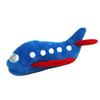 Jouet à mâcher en peluche pour animaux de compagnie, avion, résistant aux morsures, couineur, interactif, réducteur d'anxiété pour chats et chiens