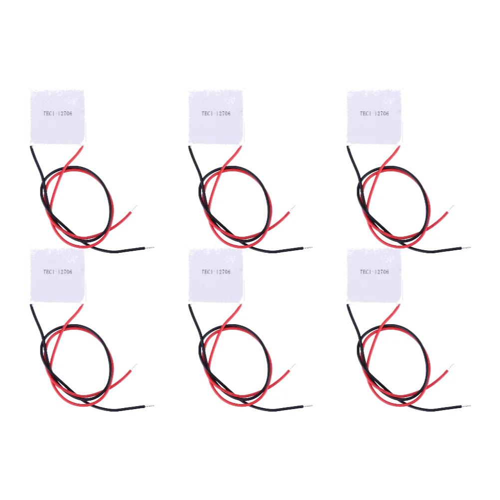 1-10PCS TEC1-12706 Thermoelectric Cooler Peltier Elemente Module 65W 12V 5.8A Plate Module for Cooling for Power Generation
