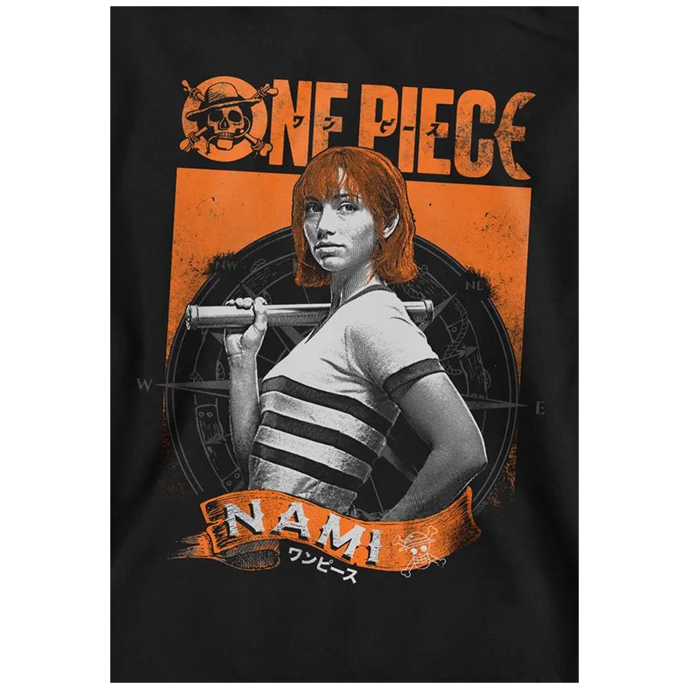 One Piece Live Action Childrens/Kids Nami Portrait Hoodie
