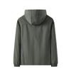 New Windproof, Fleece And Thickened Casual Down Jacket, Waterproof Loose Solid Color Hooded Jacket