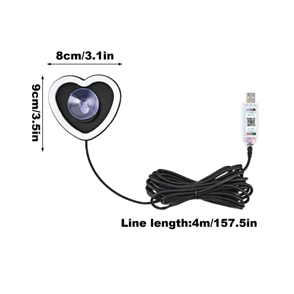 Car Light 256 Color Romantic Safe Lighting Car Interior Lights For Family Friends Enthusiast Driving Automotive Home Party