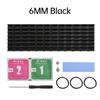 M.2 SSD NVMe Heat Sink M2 2280 Solid State Hard Disk Aluminum Heatsink Gasket with Silicone Thermal Pad 3/6MM Can Use PS5