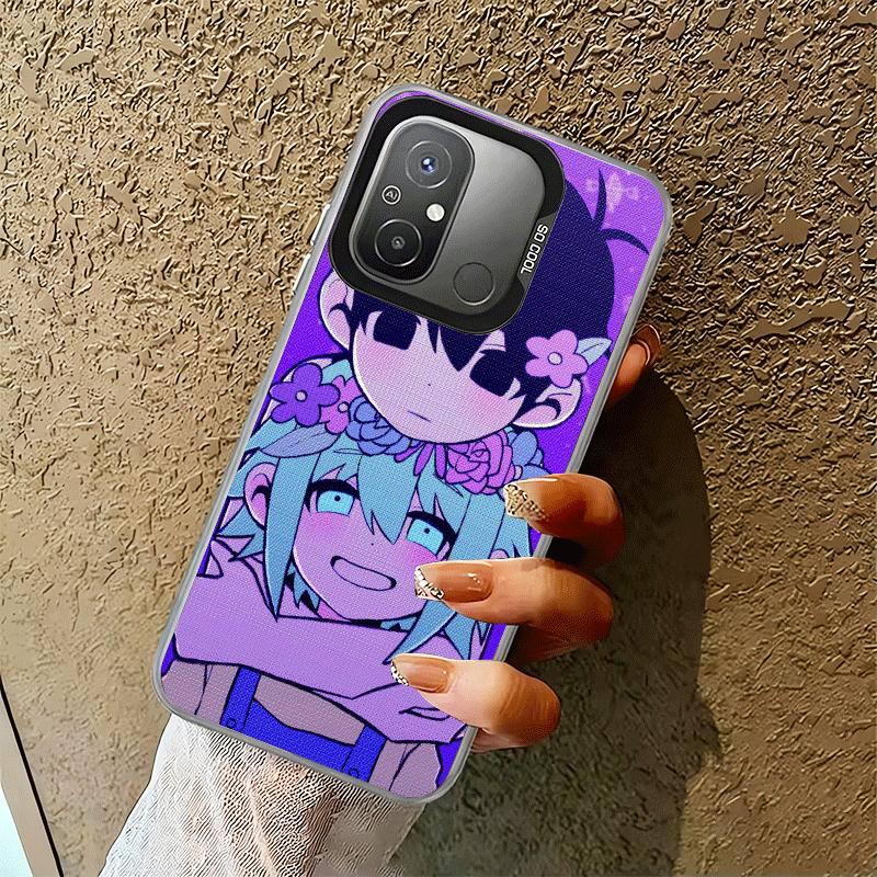 O-Omori Cartoon Game Soft Phone Case for Xiaomi Redmi 15C 15 14C 13C 12C Poco X5 X6 X7 Pro X3 F8 F7 Ultra M8 13 12 Cover Back Sh