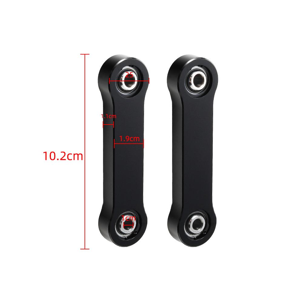 2Pcs Black Sway Bar End Links For Can-Am Ryker  2019-2023 Ryker Sport 2022-2023