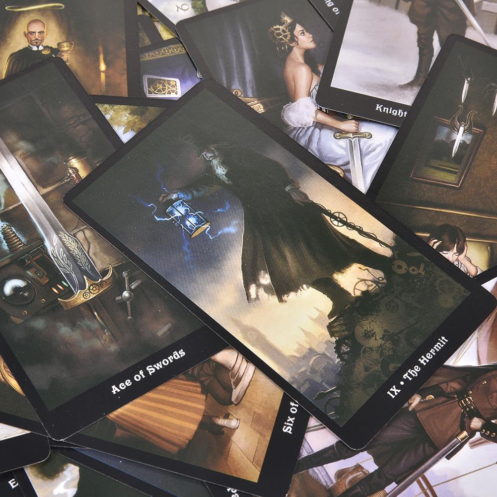 Tarot Cards The Steampunk Tarot Table Deck Board Game Card For Family Gathering Party Playing Card Games