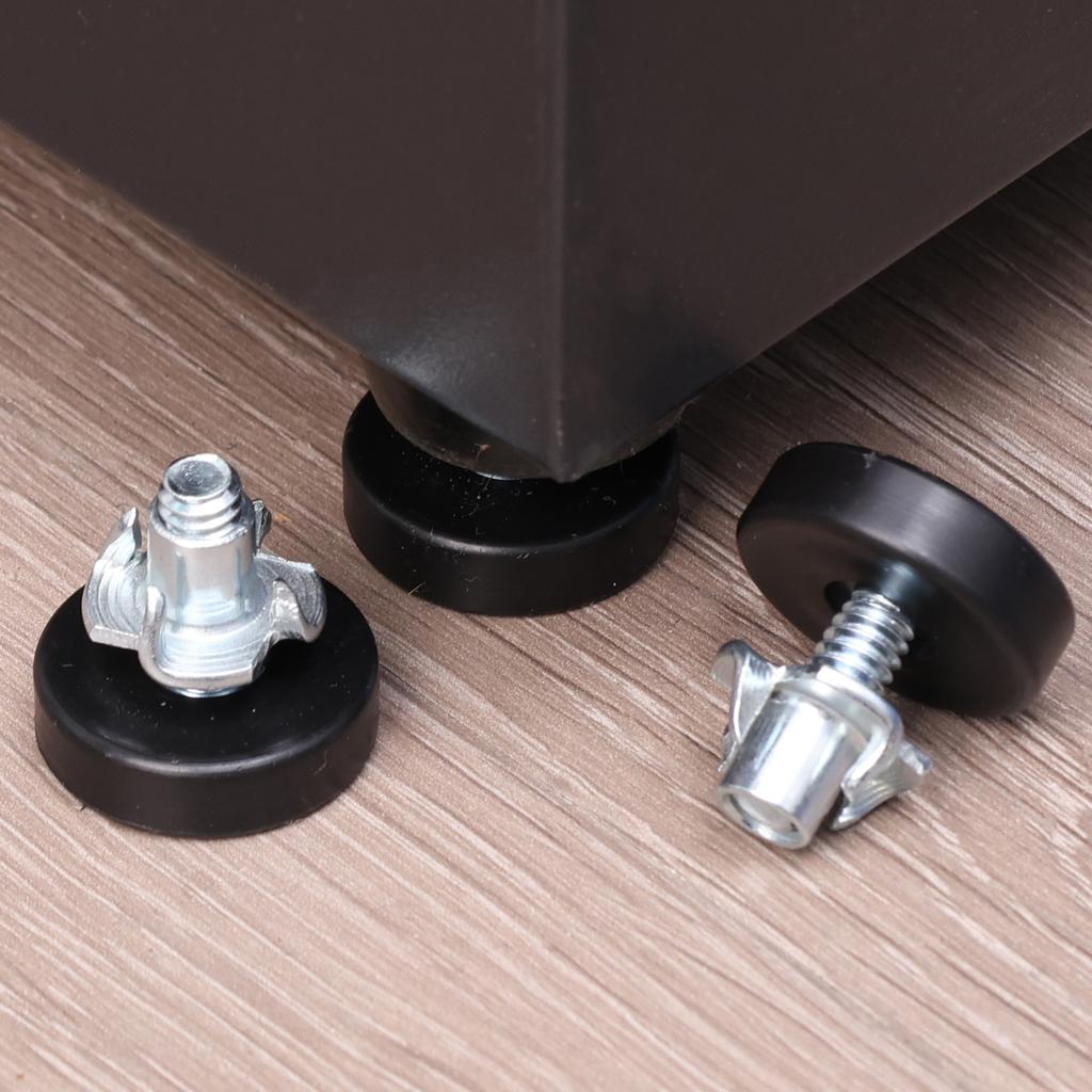 Thread Adjustable Furniture Levelers Screw Heavy Duty Non-Slip Table Chair Leveling Leg Cabinet Sofa Leveling Foot Screws Pads