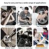 Multi-Functional Quick Wrenching Ratchet Tool Kit Large Flying 12-Piece Set Auto Repair Wrench Hand Tool Car Traveling Hardw