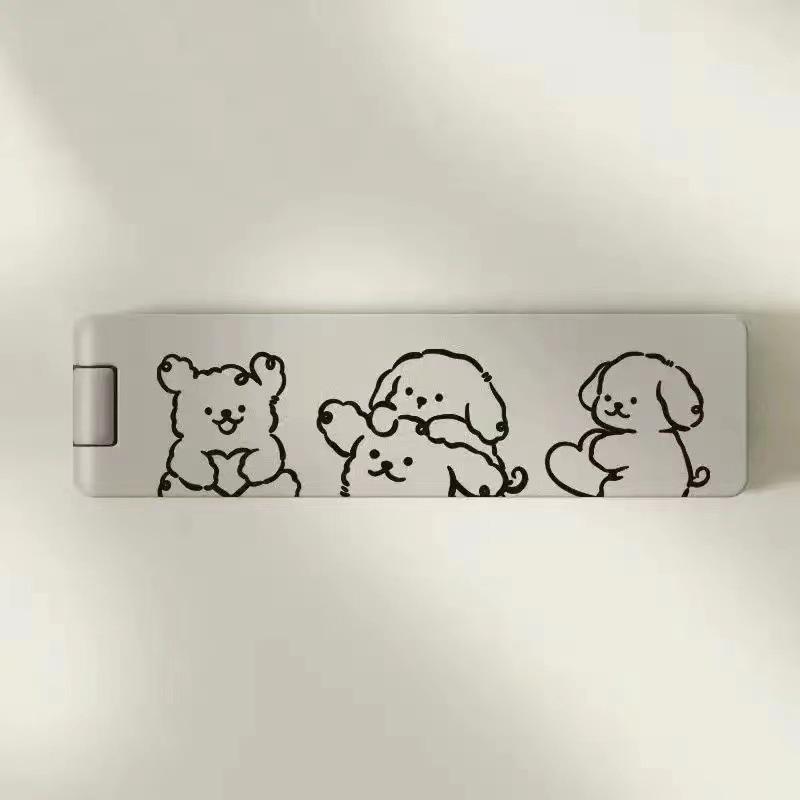 Ultradünner Neutraler Desktop-Telefonständer - Multifunktionales Klappkarten-Design