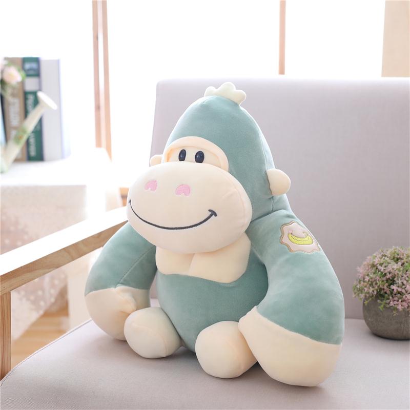 

Non-Toxic Soft Plush Simulation Gorilla Orangutan Stuffed Doll Toys Birthday Gift Home Shop Decor 28cm