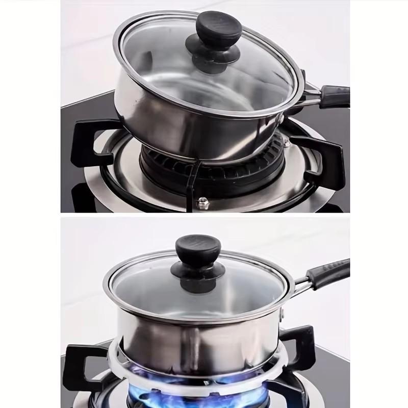 1PC stove frame, gas stove accessories, small pot auxiliary anti slip bracke