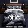 FC Zürich Design Bed Bedding Set 1 Duvet Cover + 2 Pillowcases Soft Breathable Household Bed Linens