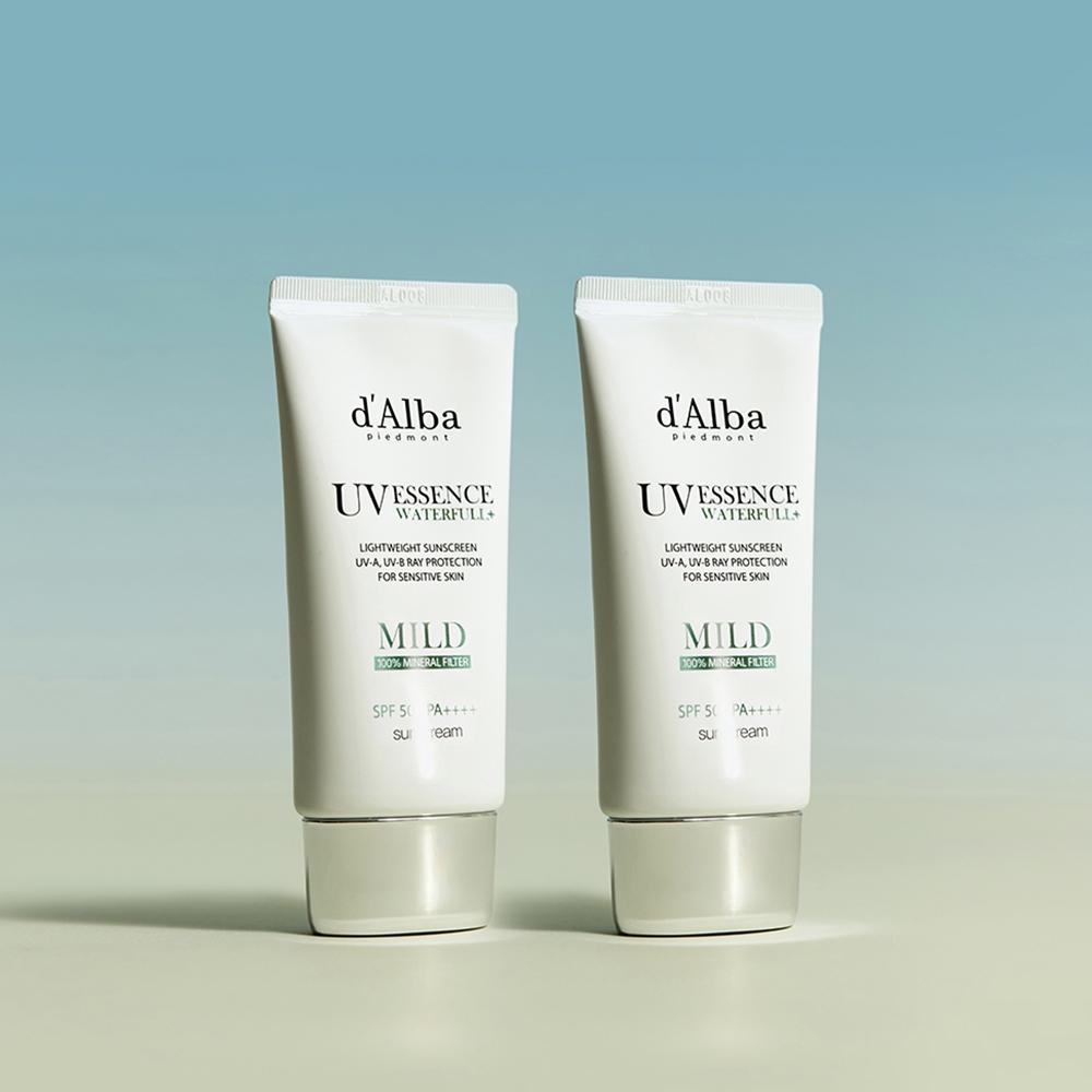 

До 43 Dalba Vegan Мягкий солнцезащитный крем 50 млx2