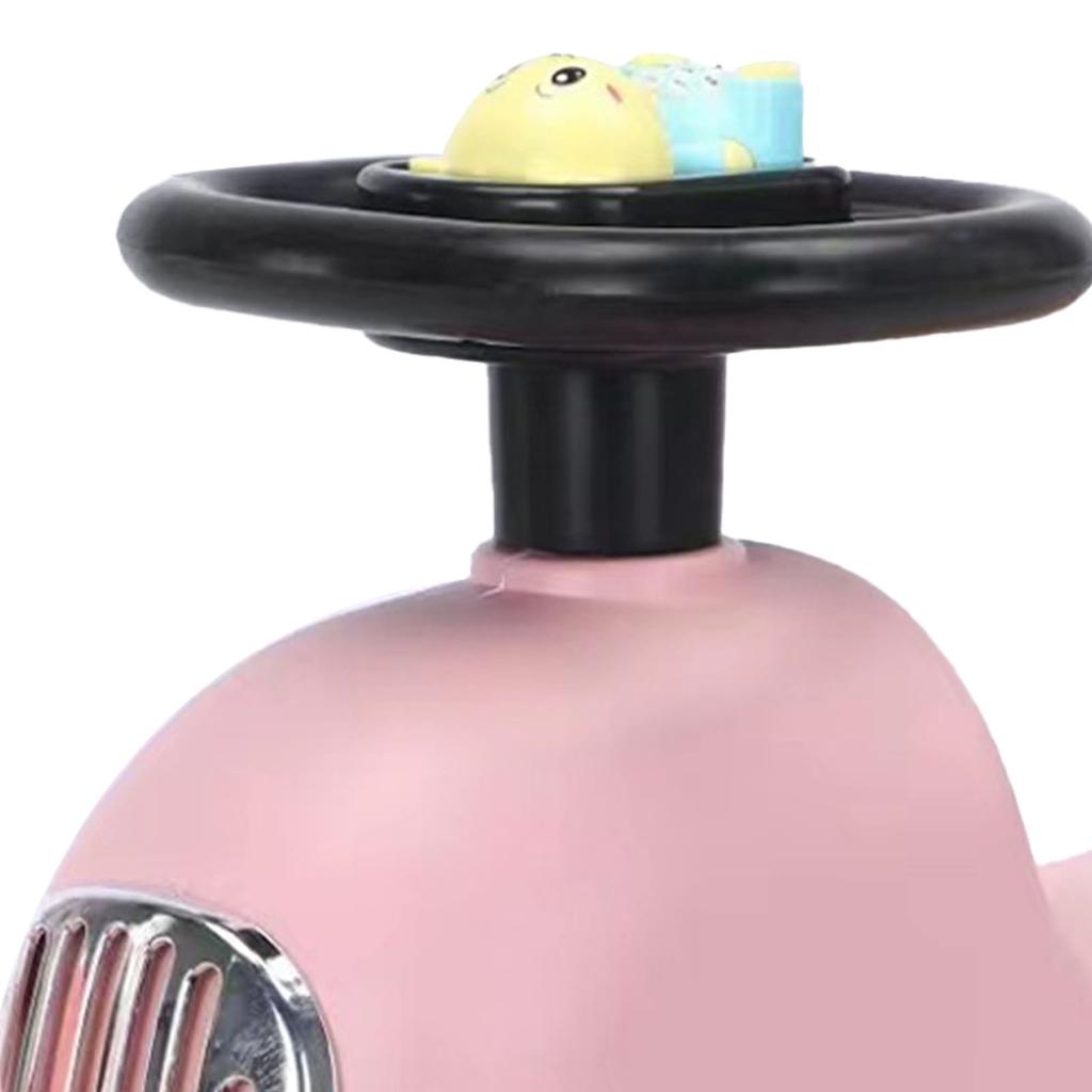 Baby Rocking Horse Toy 2 In 1 Safe Stable Ergonomic Kid Ride On Toy with Pedal for Children Baby