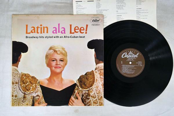 

LP Record PEGGY LEE - Latin Ala Lee ECS50117 CAPITOL 1982 Japan Jazz