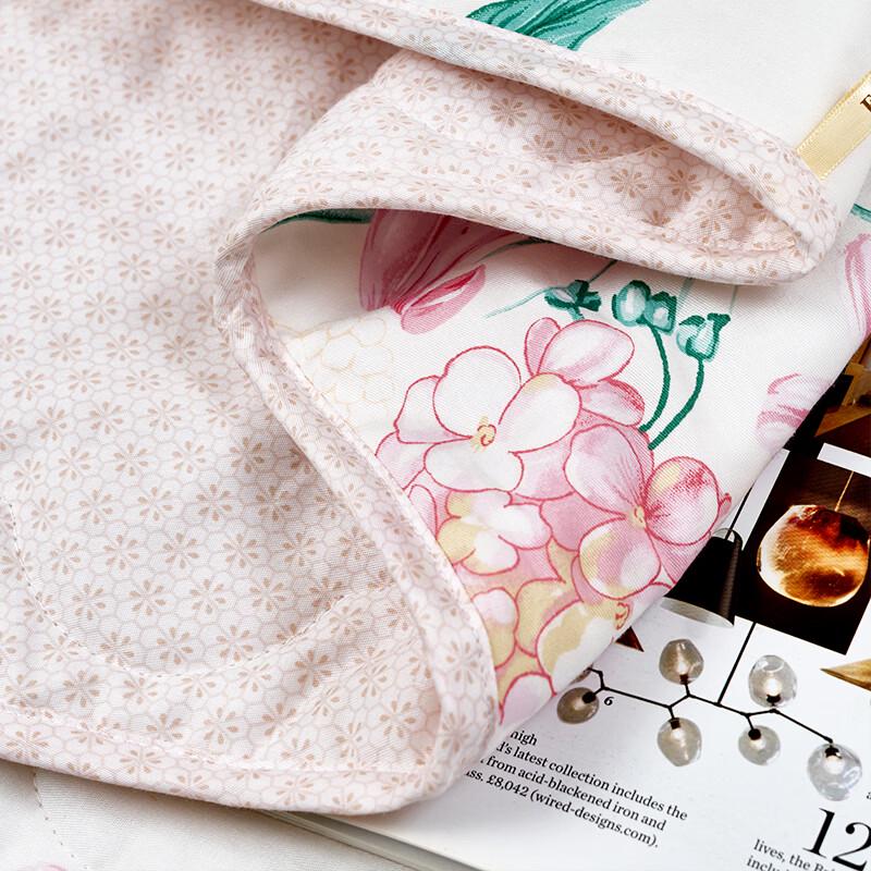 Fuanna Washed Anti-Bacterial Seven-Hole Summer Quilt