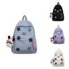 Cute Japanese Style Large Nylon Star Backpack For Girls College Students