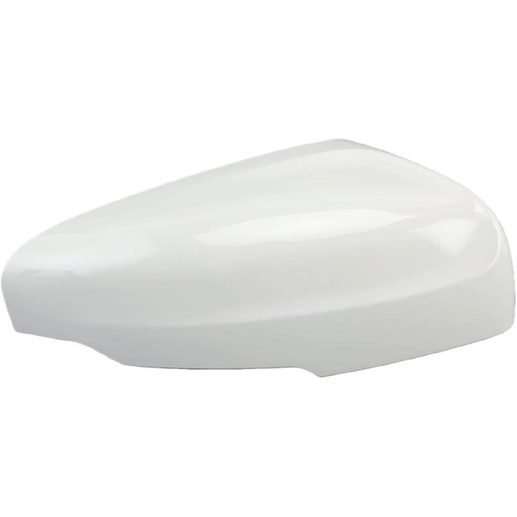 Door Rearview Mirror Cover Caps, Compatible With Volvo XC60 2013-2018 Ice White With Buckle Side Mirrors Housing Frame Cover(1pc Right)