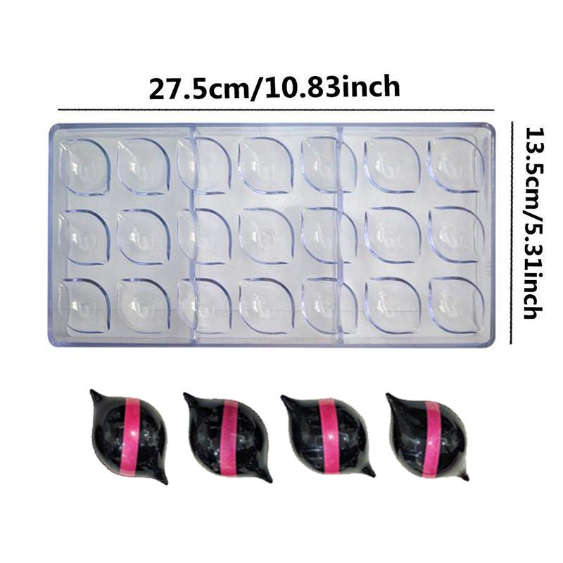 Chocolate Mold Plastic Lollipop Paper Stick Household Kitchen DIY Baking Tool Homemade Candies Rectangle Heart-shaped TMZ