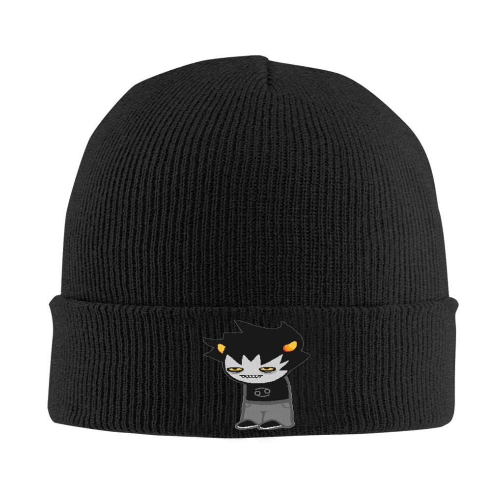 Homestucks Karkat Vantas Warm Knitted Cap Winter Knit Bonnet Hat Skullies Beanies Hip Hop Caps for Unisex