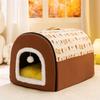 Fully Enclosed Waterproof Pet Nest for Dogs & Cats - Autumn/Winter