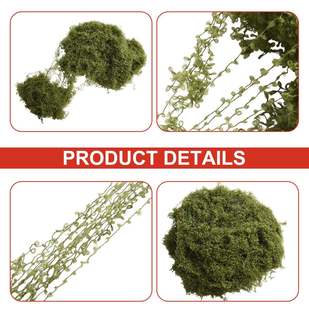 Fake Moss Plastic Artificial Moss Fake Green Plants For Plant Pot Decoration