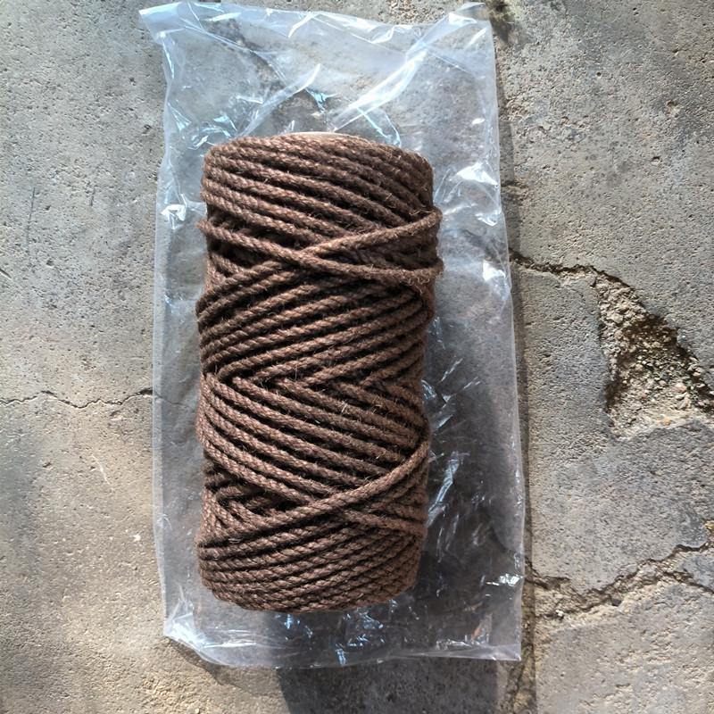 Handmade Odorless Sisal Cat Tree Rope: Vibrant, Fade-Resistant, Durable for DIY Scratching Posts