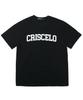 CRISCELO (Unisex) School T-Shirt - (W Black 20S Oversized Fit)