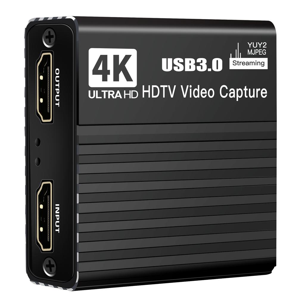 USB 3.0 Video Capture Card HDMI 4K Recording Box Game 1080P Video Recorder 60FPS