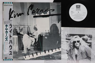 LP Record KIM CARNES - Lighthouse EYS91173PROMO EMI AMERICA 1986 Japan Obi Rock Used
