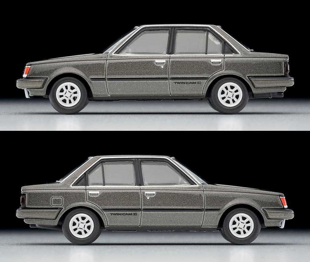 TOMYTEC Tomica Limited Vintage Neo Toyota Carina 1984 Model Gray 1/64 LV-N59d 1600GT-R (Finished Product)