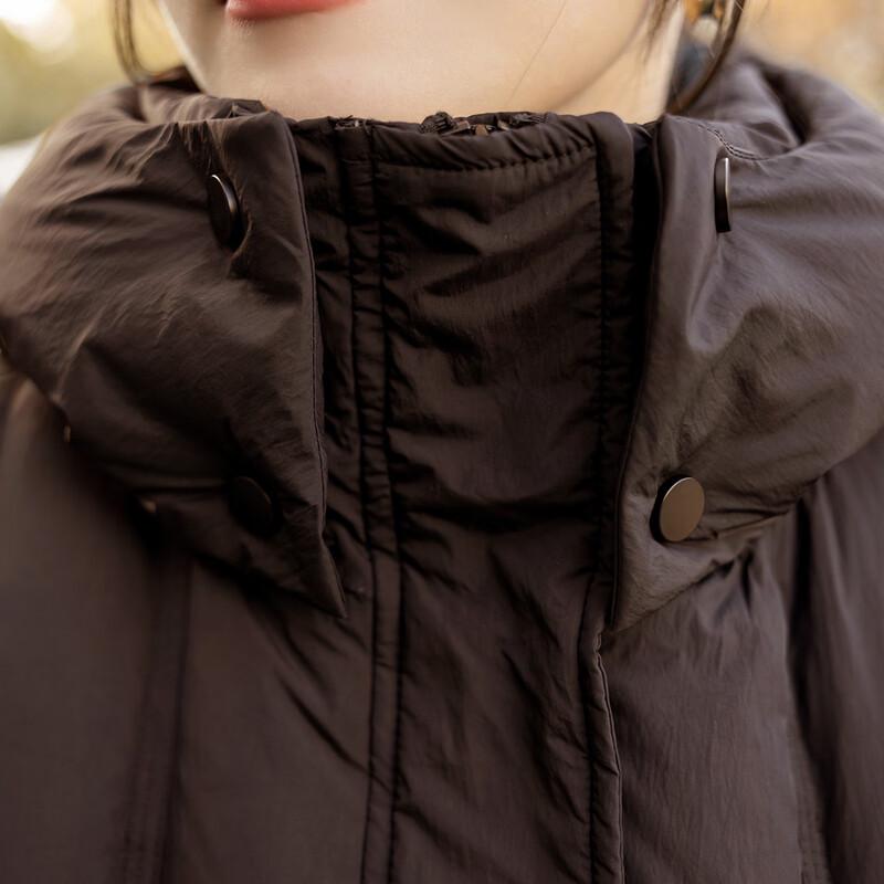 Mokana Women's Fashion Versatile Long-Sleeve Down Jacket MKNJD2595