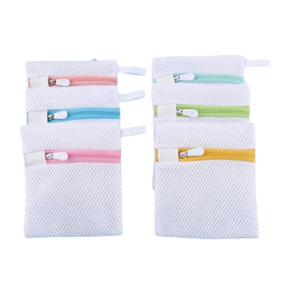 1Pc Bath Foaming Mesh Laundry Bag Square Clothing Storage Bag Washing Machine Clean Bags Bathroom
