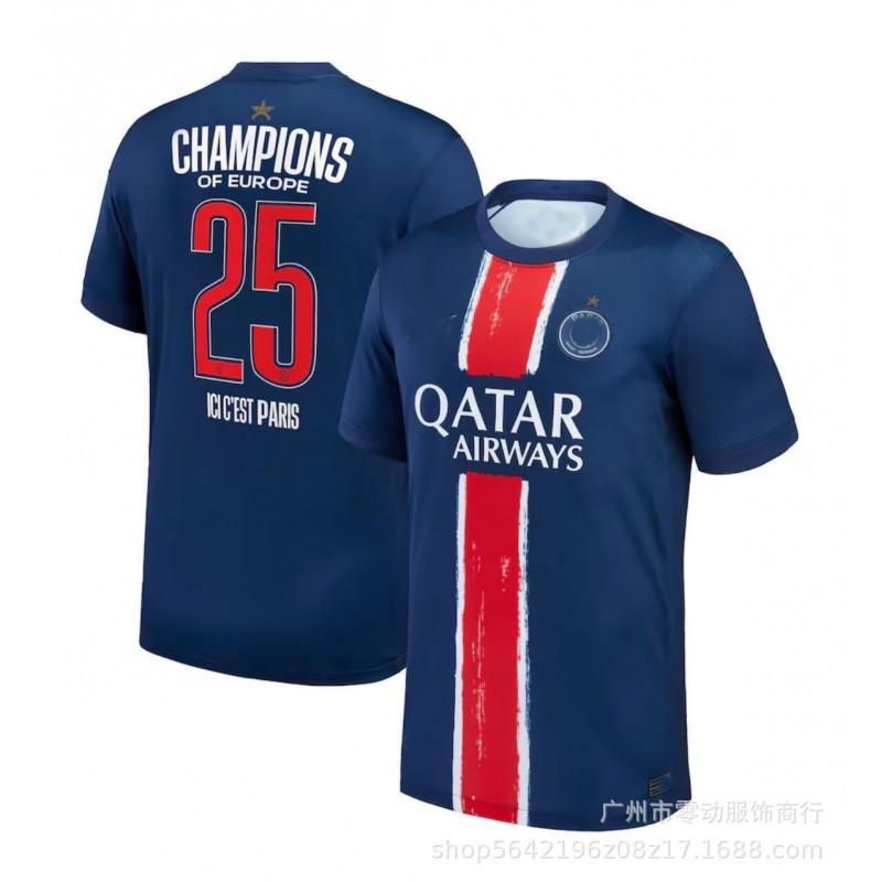 2026-2027 Foci Mezek Férfi Női Rövid Ujjú Labdarúgó Póló Barcelona PSG Bayern Liverpool Arsenal Manchester United