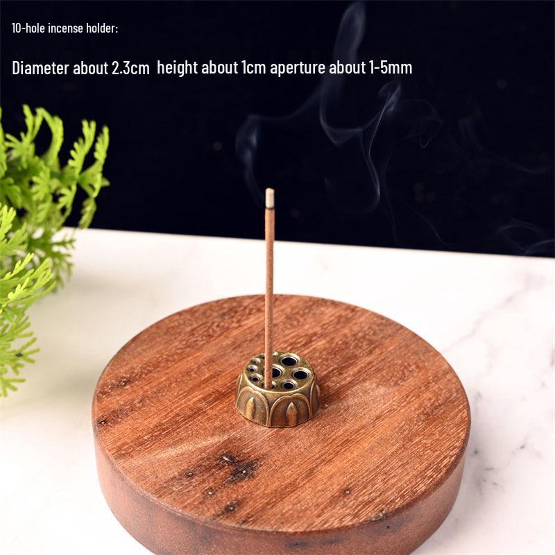 Metal Perforated Incense Burner for Sandalwood & Agarwood - Cultural & Creative Gift Accessory